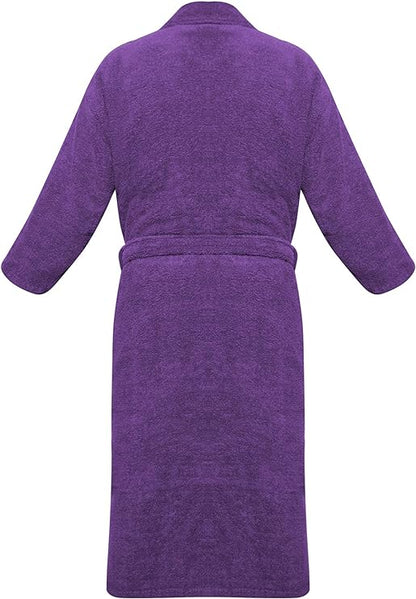 100% Egyptian Cotton Bath Robe Terry Towelling Robe Dressing Gown Luxury and Super Soft Womens Nightwear Mens House Gown