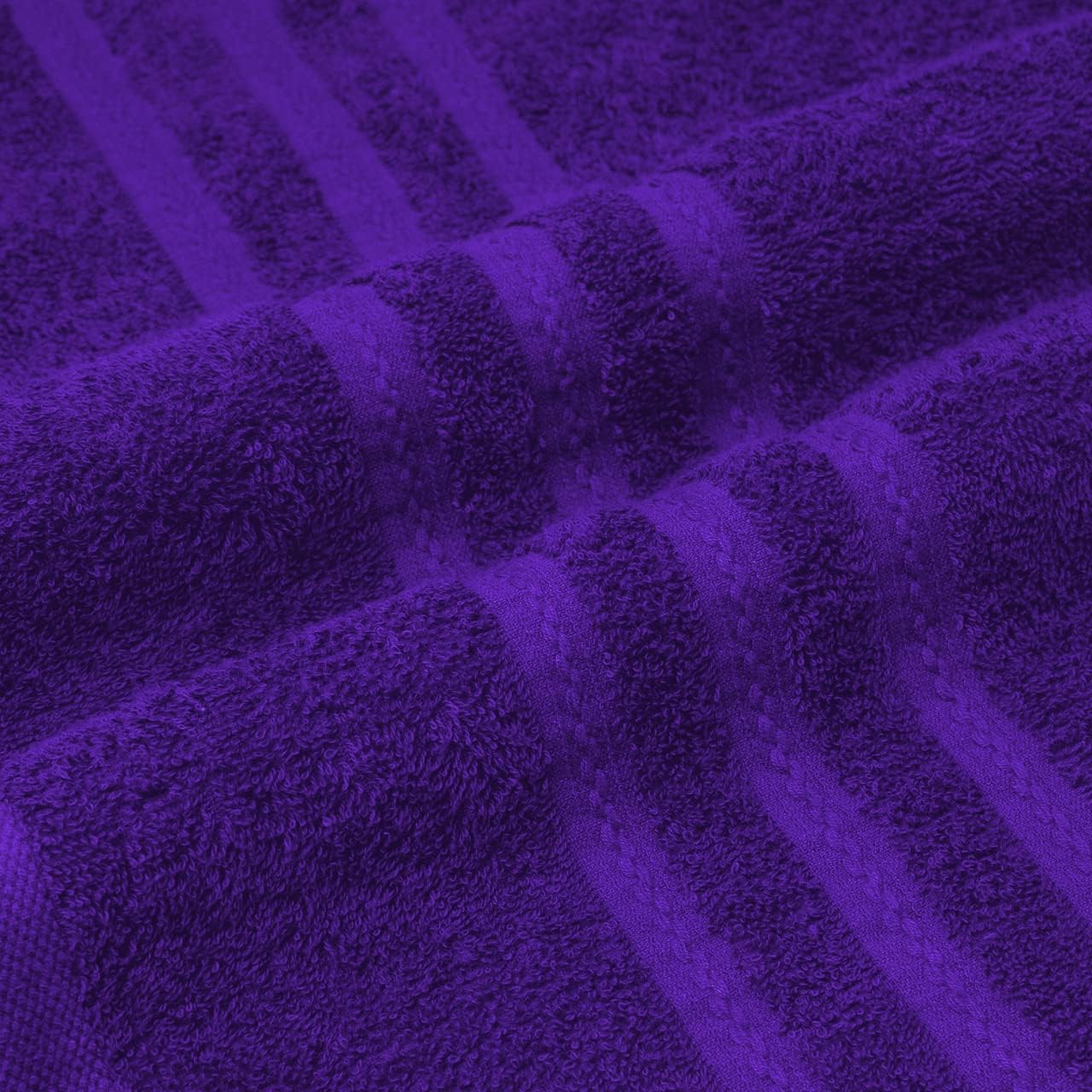 Pack of 2 Extra Large Jumbo Bath Sheets - Beach Towels 100% Cotton  Huge Size (85 x 200 cm)