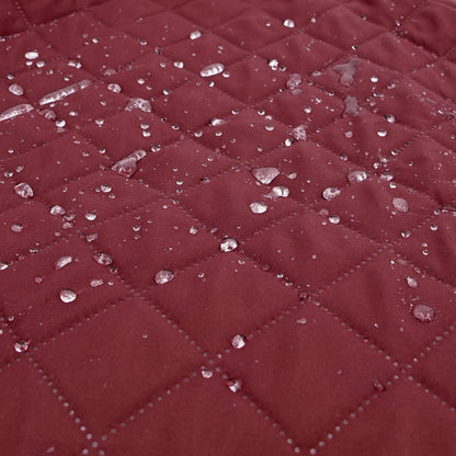 Quilted Sofa Cover Pet Dog Kids Barrier- Slipcover Reversible Furniture Protector Washable Couch Covers with Elastic Straps Anti-Slip Wrinkle Resistant