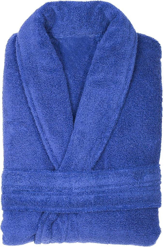 100% Egyptian Cotton Bath Robe Terry Towelling Robe Dressing Gown Luxury and Super Soft Womens Nightwear Mens House Gown