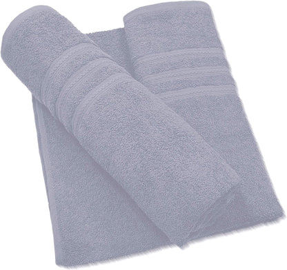 Pack of 2 Extra Large Jumbo Bath Sheets - Beach Towels 100% Cotton  Huge Size (85 x 200 cm)