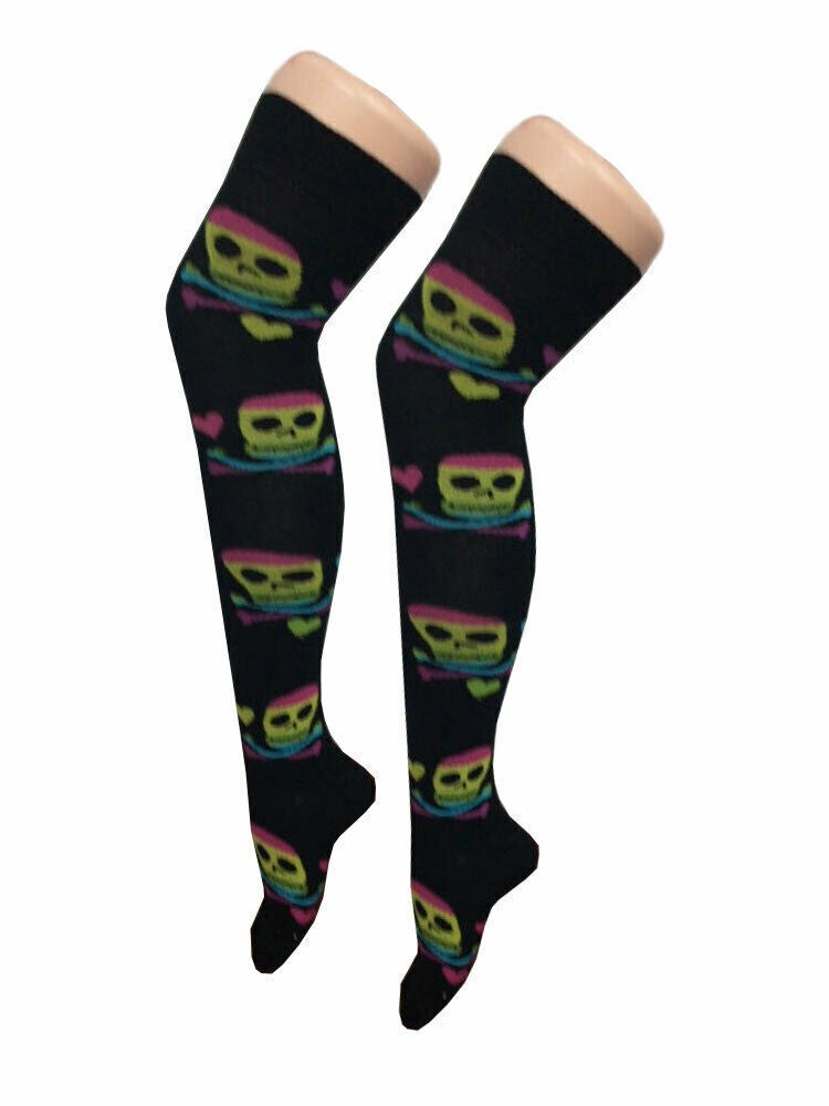 Ladies Girls Over The Knee Socks Thigh High