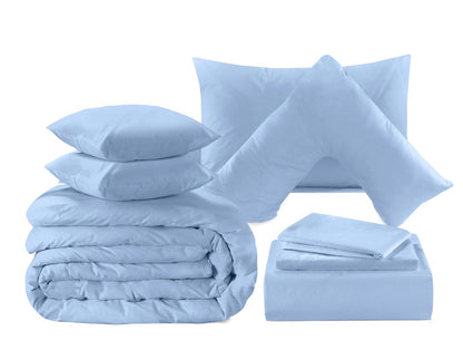 Soft Microfibre Fitted Sheet Deep Pocket 10 inch (25 cm) Easy Care Bottom Sheet