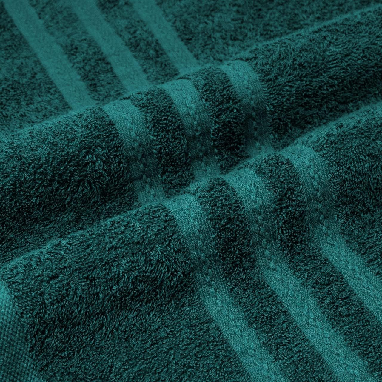 Pack of 2 Extra Large Jumbo Bath Sheets - Beach Towels 100% Cotton  Huge Size (85 x 200 cm)