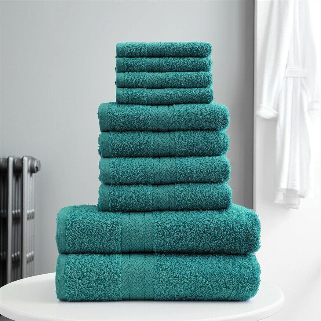 100% Egyptian TOWELS Cotton 700GSM Miami Super Absorbent Quick Dry Soft