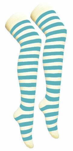 Ladies Girls Over The Knee Socks Thigh High