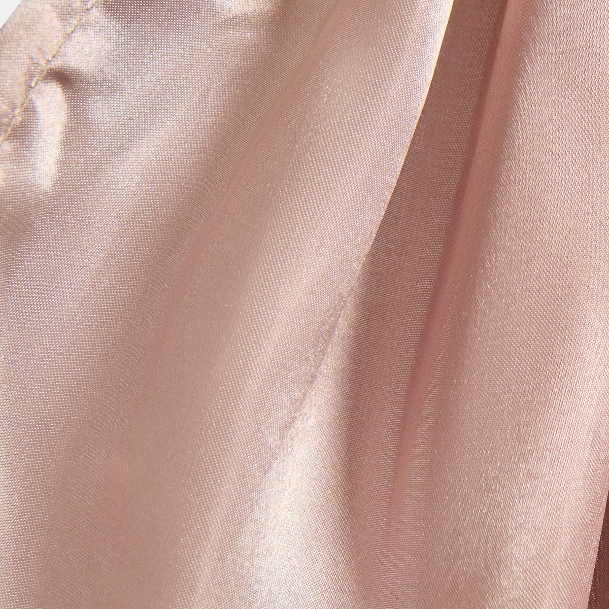 Natural satin bow full length detail - Nimora Home Christmas decoration