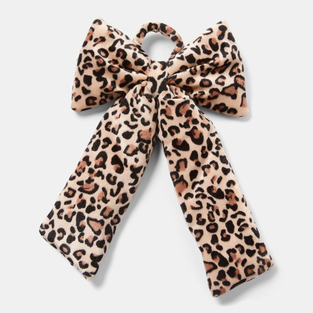 Set of 4 leopard print bows Christmas tree styling coordinated