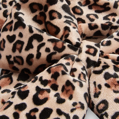 Nimora Home leopard print hanging bows 4 pack full view