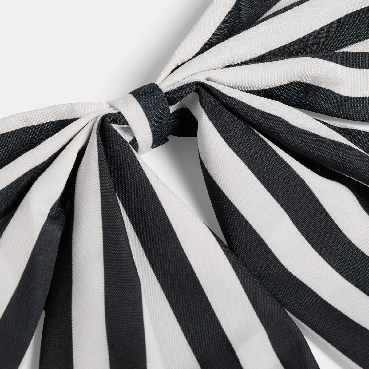 Monochrome bow set gift display - designer Christmas decor
