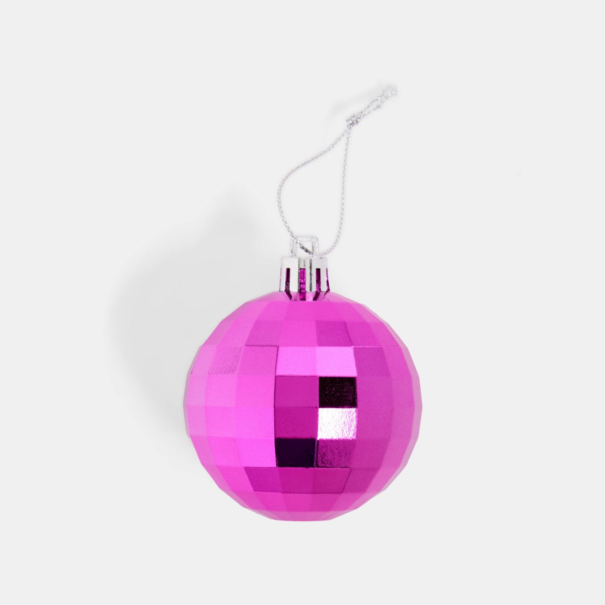 Nimora Home hot pink disco ball baubles 30 pack full view
