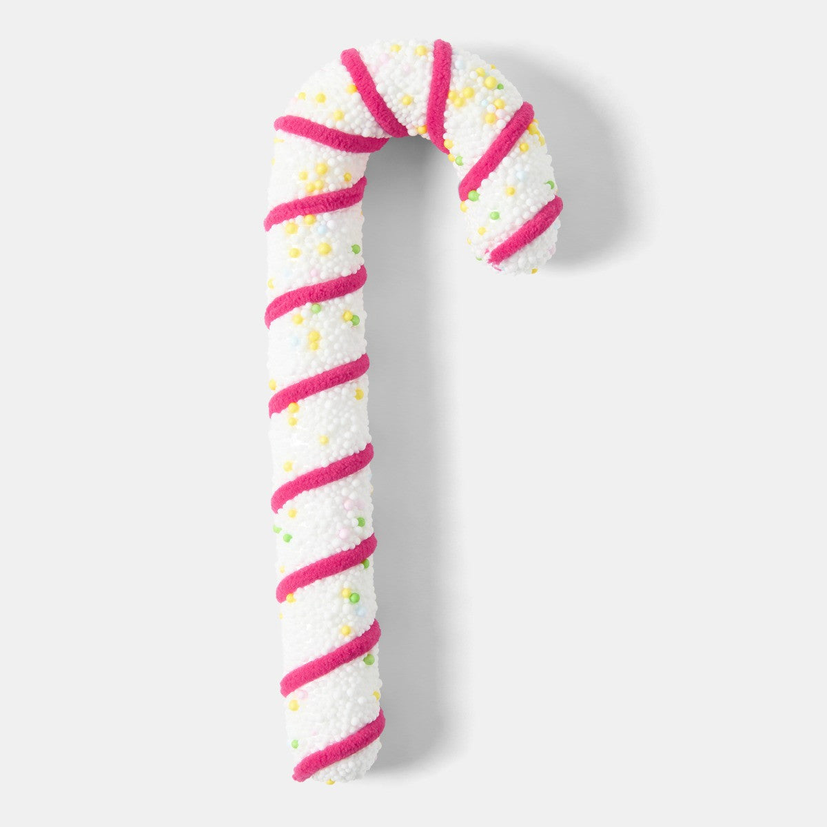 Nimora Home pink candy cane tree decoration full product view
