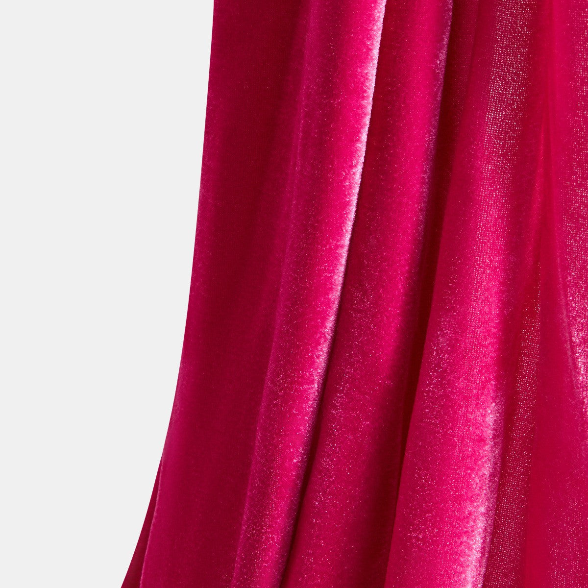 Nimora Home hot pink velvet Christmas tree bow full product view