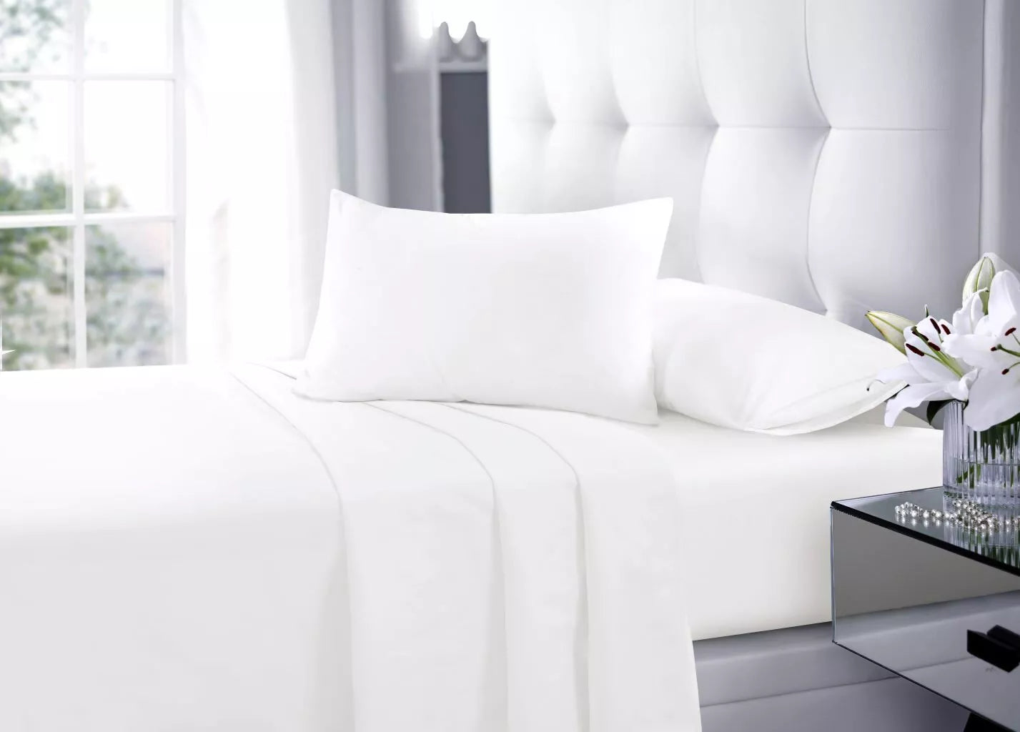 Soft Microfibre Fitted Sheet Deep Pocket 10 inch (25 cm) Easy Care Bottom Sheet