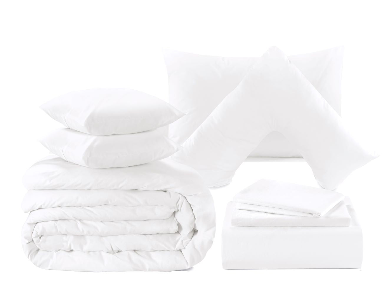 Soft Microfibre Fitted Sheet Deep Pocket 10 inch (25 cm) Easy Care Bottom Sheet