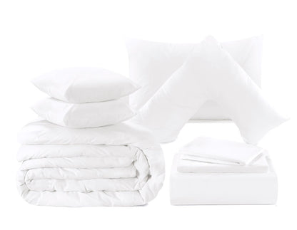 Soft Microfibre Fitted Sheet Deep Pocket 10 inch (25 cm) Easy Care Bottom Sheet