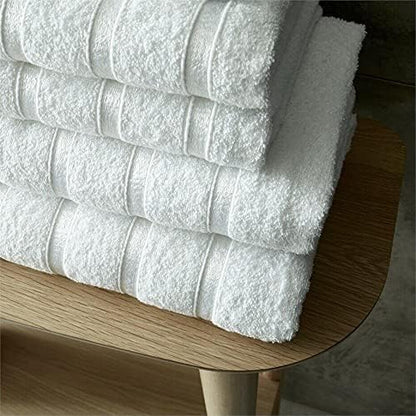 Egyptian Cotton Bath Towels Super Absorbent Quick Dry Extra Soft Hand & Face Towels 8 pcs Bale Set