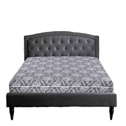 Zipped Mattress Protector Cover Double King Size – Bed Bug Proof Floral Print Mattress Encasement – Breathable Waterproof Dustproof Anti-Allergy Total Enclosure for Full Protection